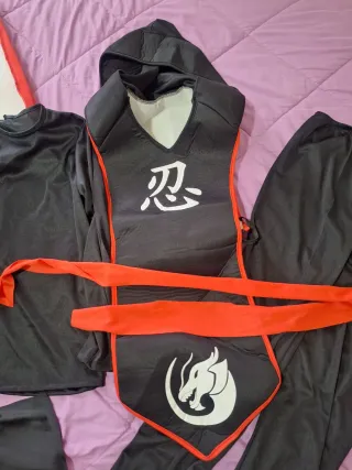 Disfraz Ninja niño. Talle 7 a 12 años