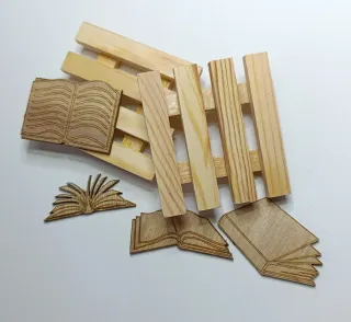 Lote Maderas Manualidades Variadas