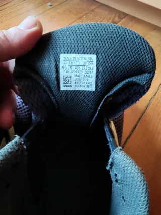 Zapatillas Adidas Running Negras y Blancas