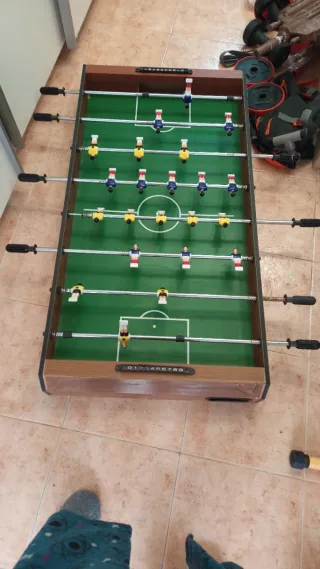 Mesa Multijuegos: Futbolín, Billar y Ping Pong