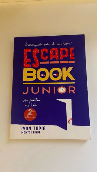 Libro Escape book junior: Las puertas de Lía