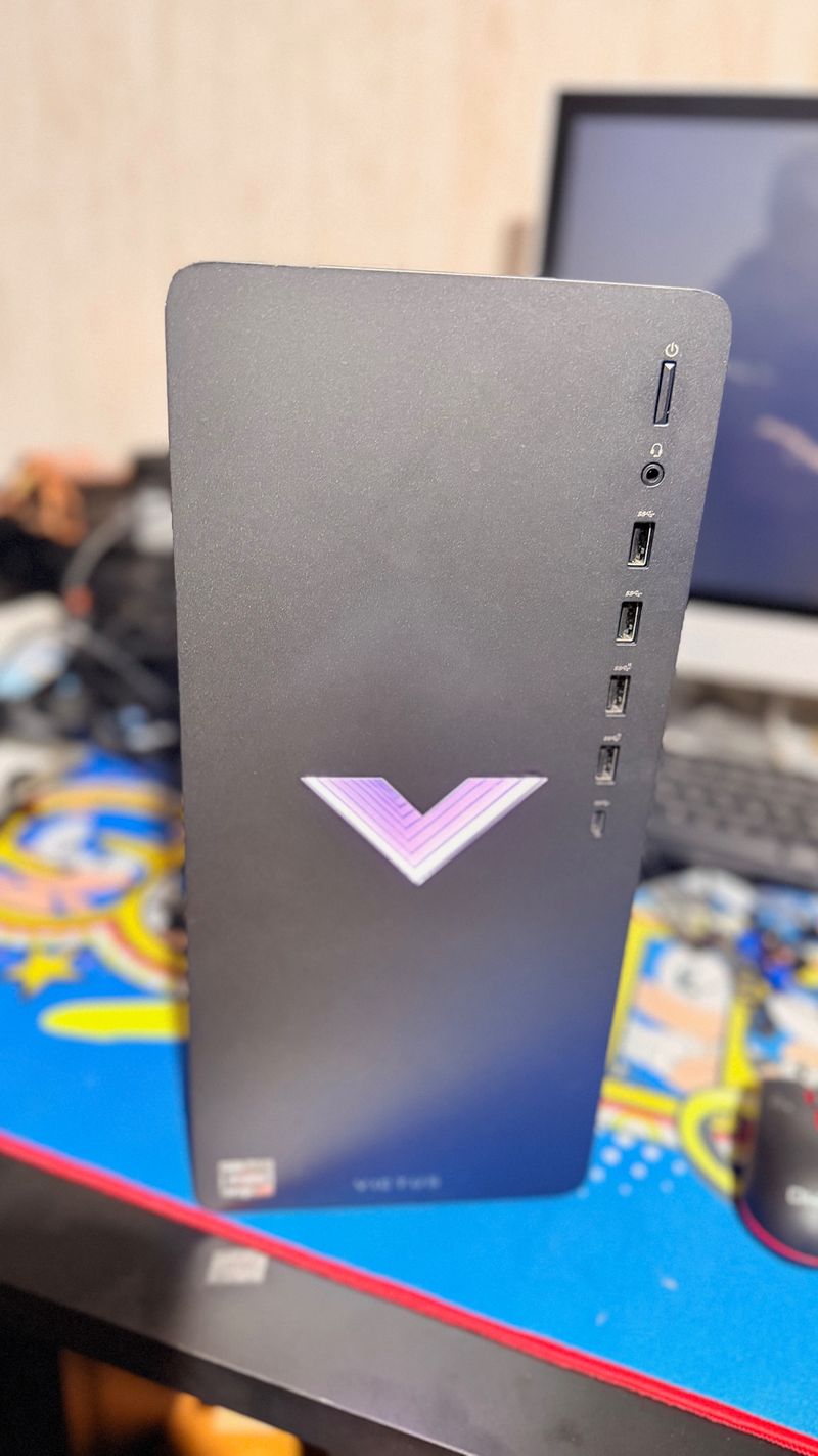 PC de juego HP Ryzen 5 5600G 16GB 1050ti 4GB