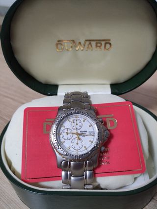 Reloj Duward Cronógrafo Dorado y Plateado