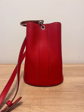 Bolso Adolfo Dominguez Piel Rojo