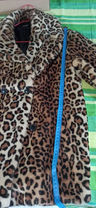 Chaquetón estampado animal print
