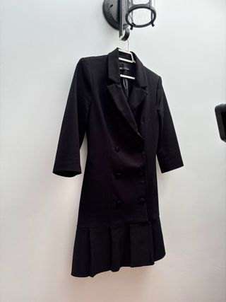 Vestido blazer Zara negro