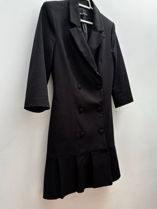Vestido blazer Zara negro