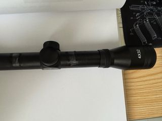 Ottica mira LENSOLUX 4x32 per carabina