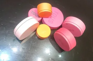 Cajas de joyería Tous (Rosa y Naranja)
