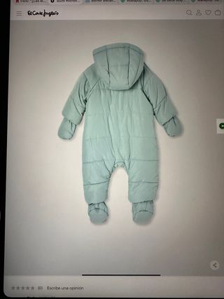 Buzo bebé 9-12 meses coconut el corte ingles