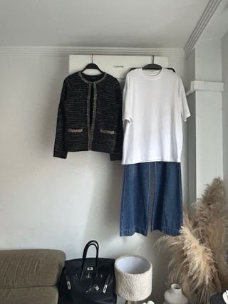 Chaqueta Joya Tweed Tejido Lurex