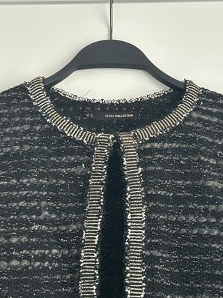 Chaqueta Joya Tweed Tejido Lurex