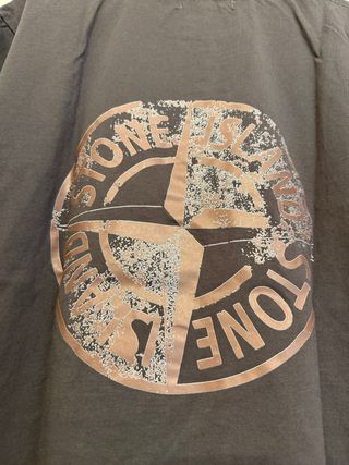 Camiseta - Stone Island Gris