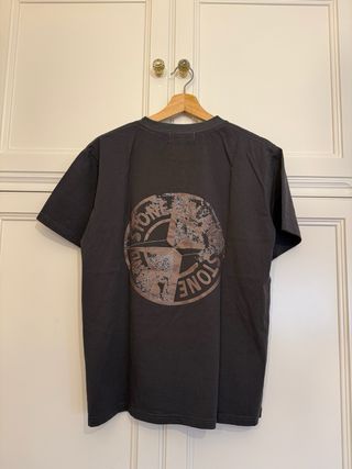 Camiseta - Stone Island Gris