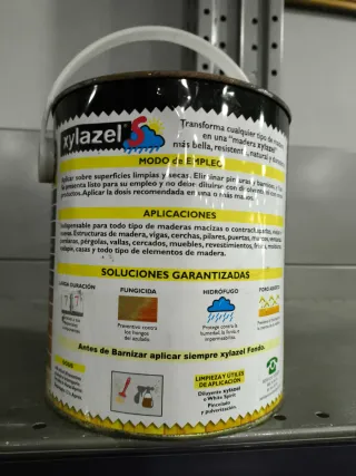 2'5 litros Lasur Xylazel Verde Abeto Satinado