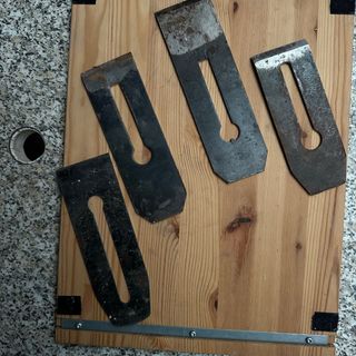 4 Cuchillas Cepillo Ebanista Stanley