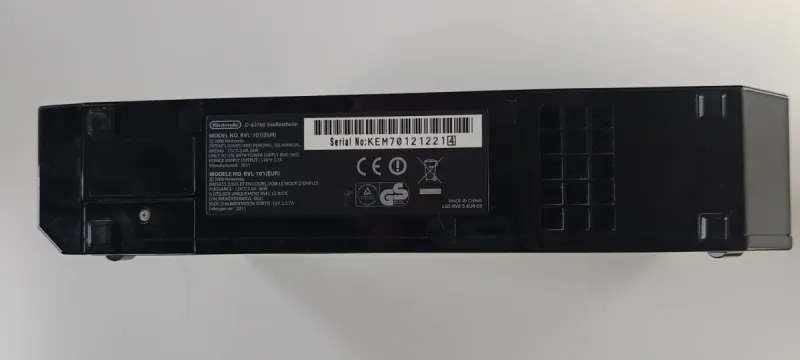 Consola Nintendo Wii Negra + Mando y Cables afbeelding 5
