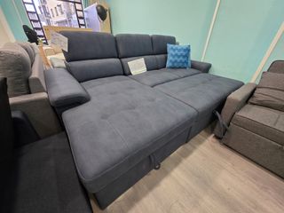 Sofá chaise longue con arcón y cama SUPER COMODO