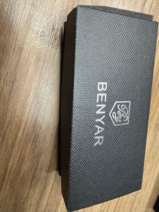 Reloj Binyar Hombre Negro/Plata