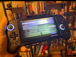 Console portatile nera