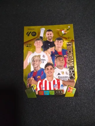 Carta Invencible Adrenalyn 2025-2026