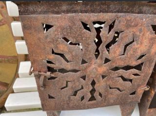 ESPECTACULAR PAREJA DE FAROLES ANTIGUOS GRANDES