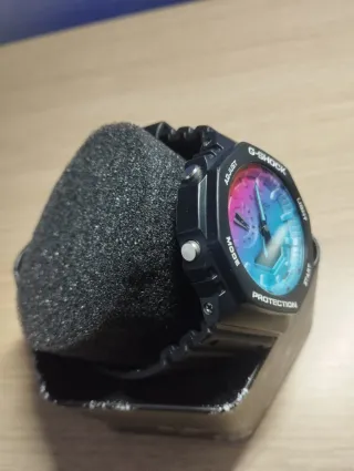 Reloj Casio G-Shock 2100 Negro Multicolor