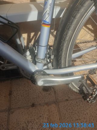 Bicicleta eléctrica sin pedalear hasta 25km