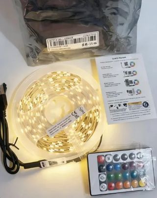 Tiras de Luces LED de 15m RGB SIN ABRIR