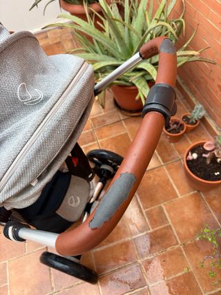 Carro Jané Kawai Duo. Color gris