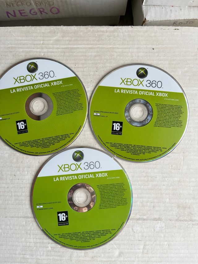 Lote 13  Oficiales Xbox 360 demos