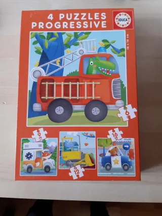 4 Puzzles Educativos Progresivos