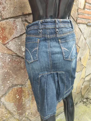 Falda vaquera talla S