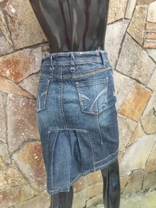 Falda vaquera talla S