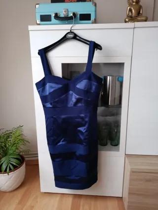 Vestido de fiesta azul corte ingles nuevo