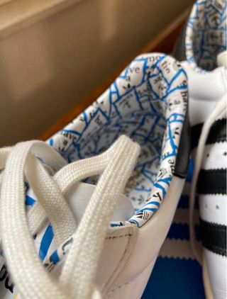 Adidas Superstar Scarpe Uomo Bianche Nere