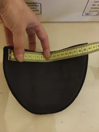 Hombreras Mariola Dobles Negras Espuma N3