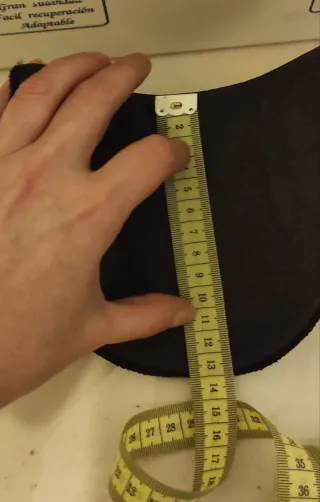 Hombreras Mariola Dobles Negras Espuma N3