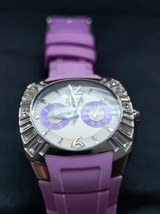 Reloj Lotus Morado y Plateado Ref: 15715