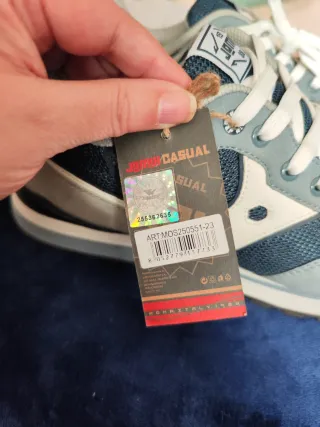 Zapatillas JOMIX CASUAL Hombre Negras Rojas