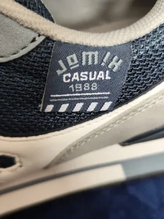 Zapatillas JOMIX CASUAL Hombre Negras Rojas