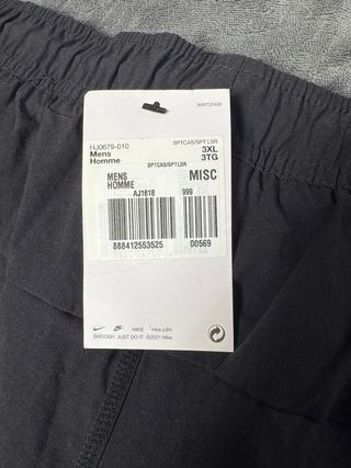 Nike Tech Pack Shorts Talla 3XL