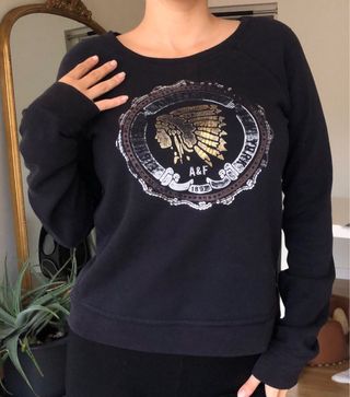 Sudadera Abercrombie & Fitch Azul Marino