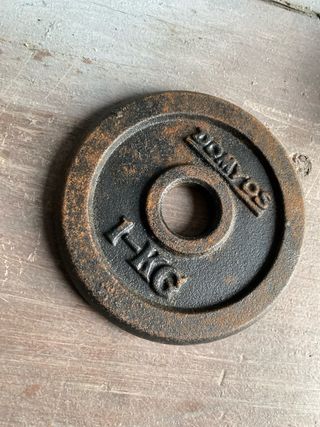 Disco de pesa 1kg DOMYOS