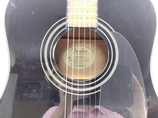 guitarra acustica fender cd-60 bk-ds