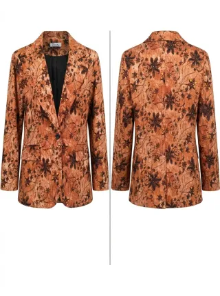 Chaqueta Diseha Estampada Mujer