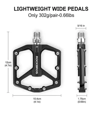 Pedales ROCKBROS para Bicicleta de Montaña