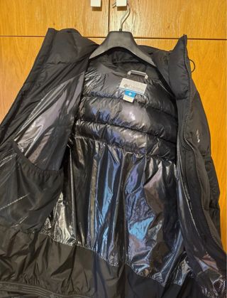 Chaqueta Columbia Negra Hombre