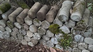 Pivotes de cemento para construcción