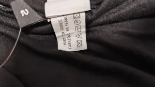 Vestido Midi Maje Negro Talla M